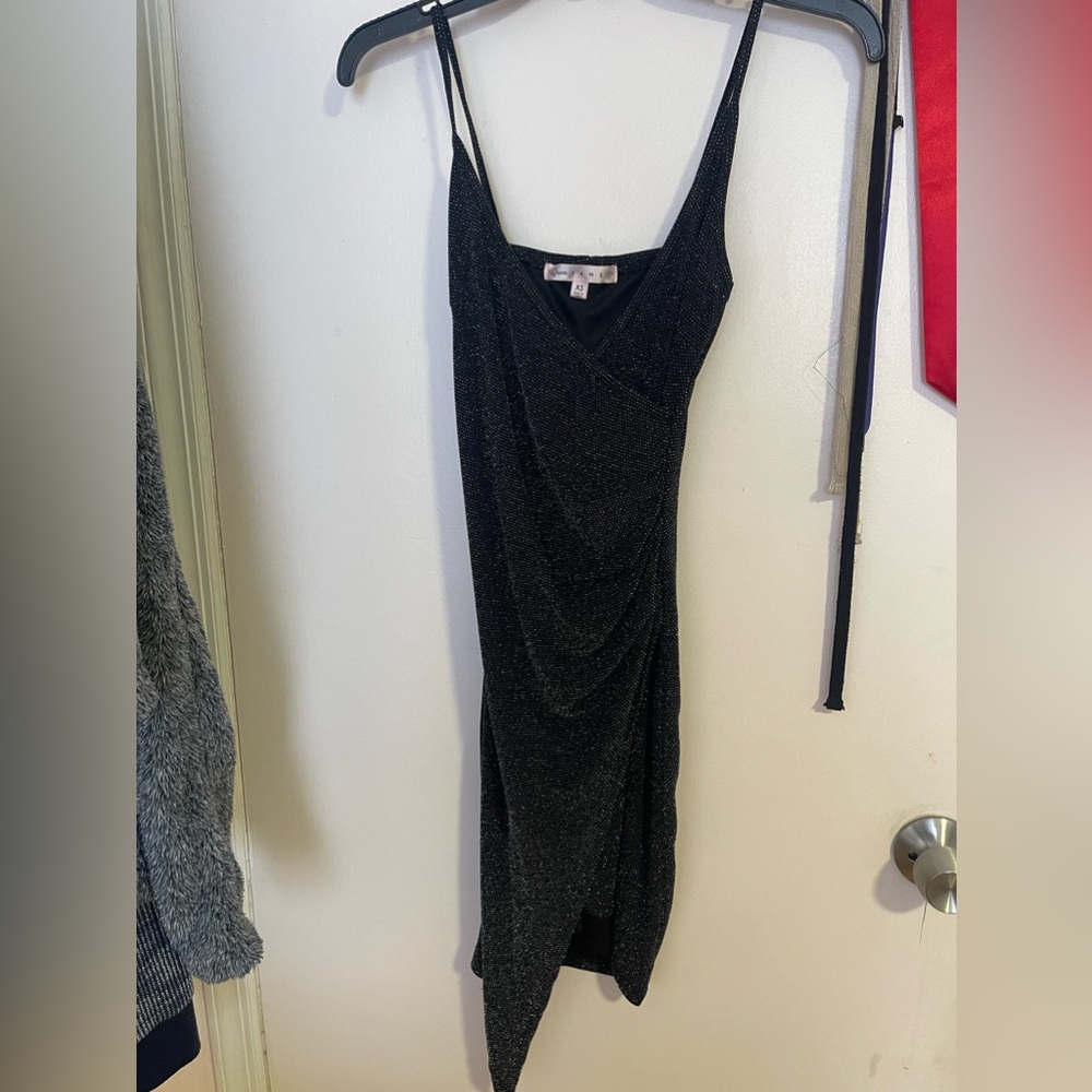 Sparkle Black Dress